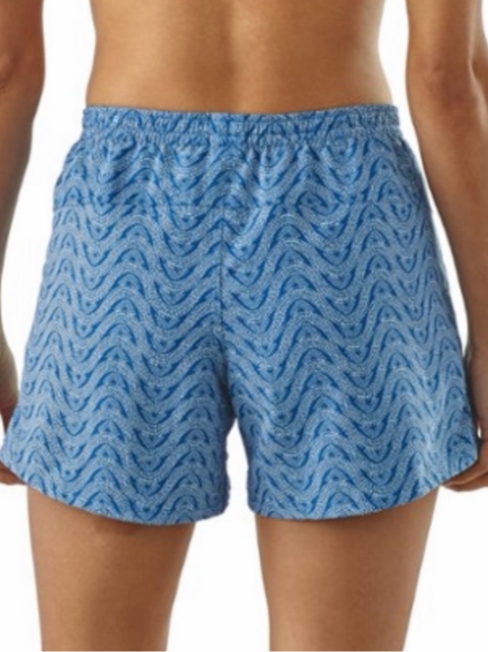 Patagonia Women's 5" Baggies | Blue Wave Patterned Shorts S - Picture 16 of 16